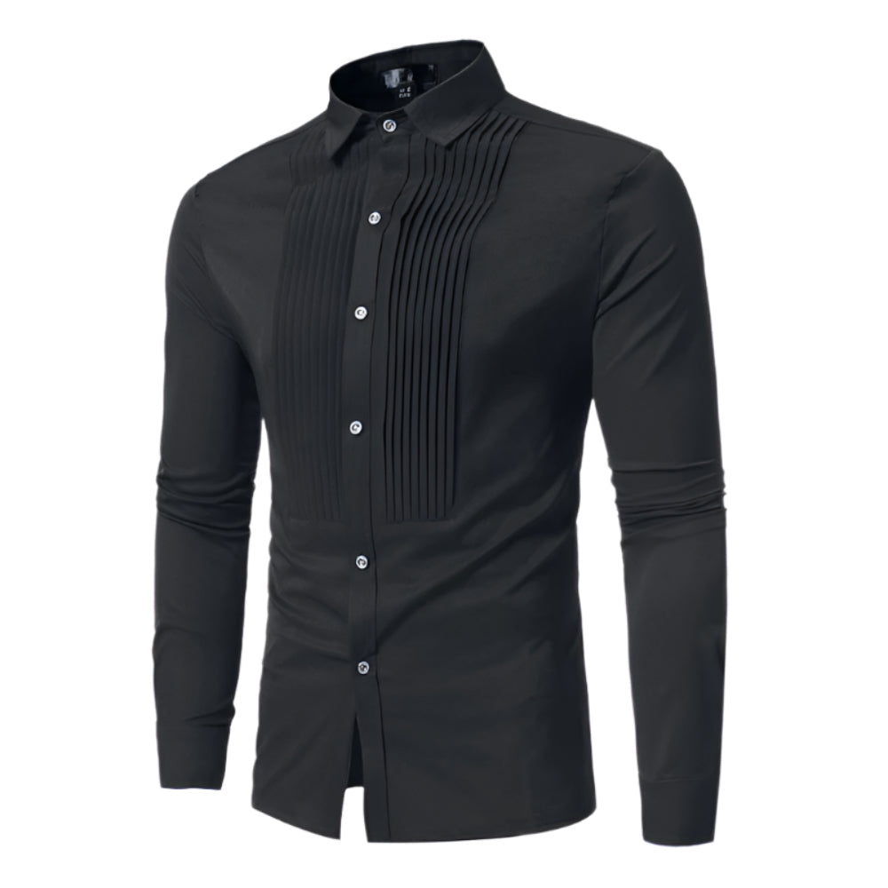 Elegant mens dress shirts featuring sophisticated designs for formal and business occasions