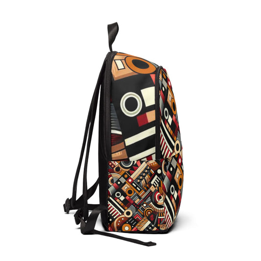 African Inspired Backpack With Bold Patterns
