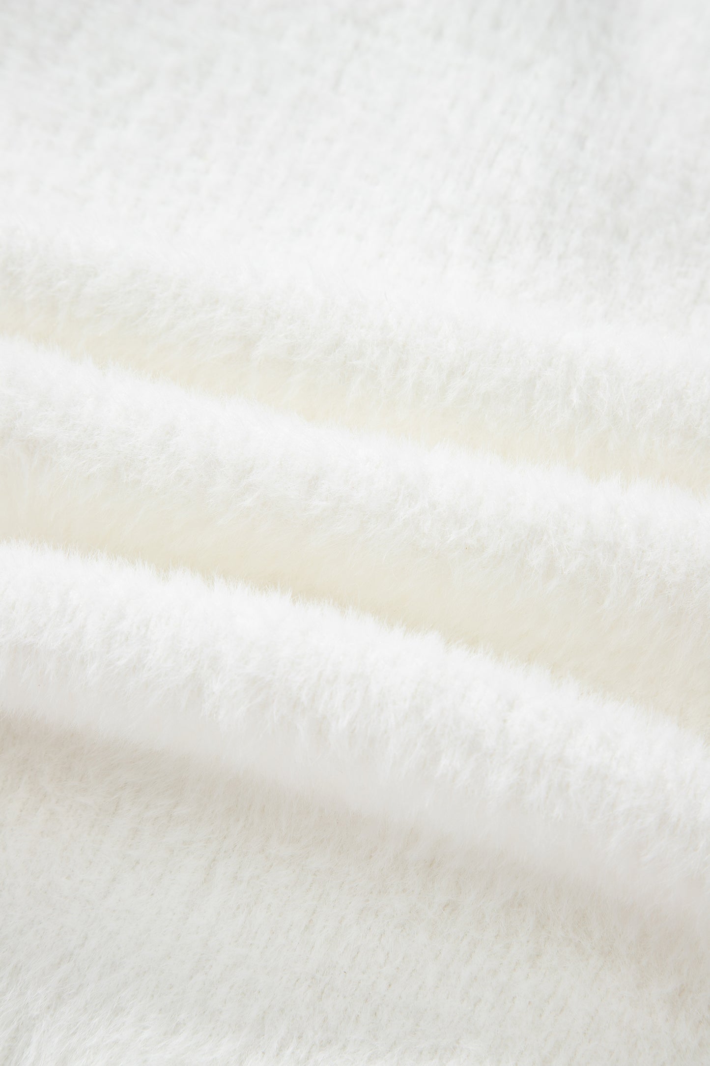 Dear-Lover Smoke Gray Fuzzy Cardigan For Cozy Style