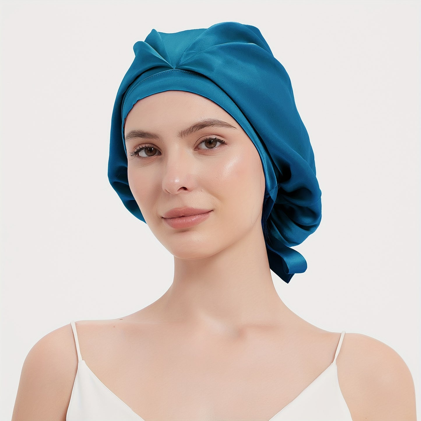 100% Silk Bonnet For Women Hair Care