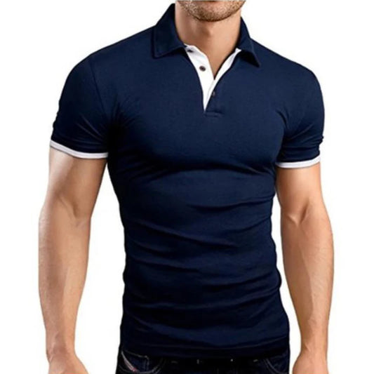 Mens Summer Polo Shirt Stylish & Comfy