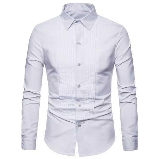 Mens Designer Wedding Shirt Stylish Fit
