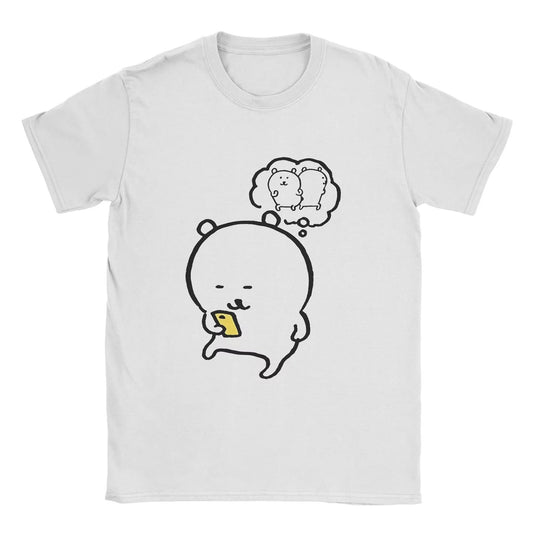 Unisex Vintage Bear T-Shirt - Fun Hip Hop Summer Tee Gift Idea for