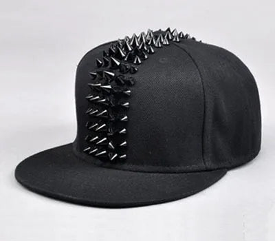 Hip Hop Street Dance Cap With Spikes
