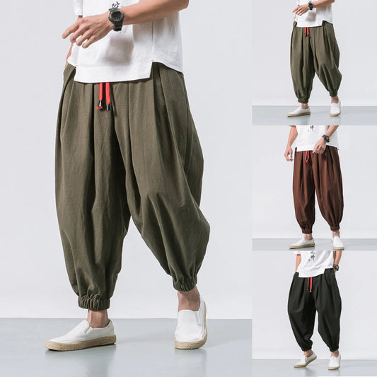 Mens Oversized Harem Pants For Comfort