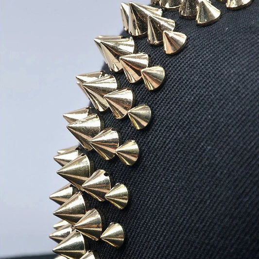 Hip Hop Street Dance Cap With Spikes