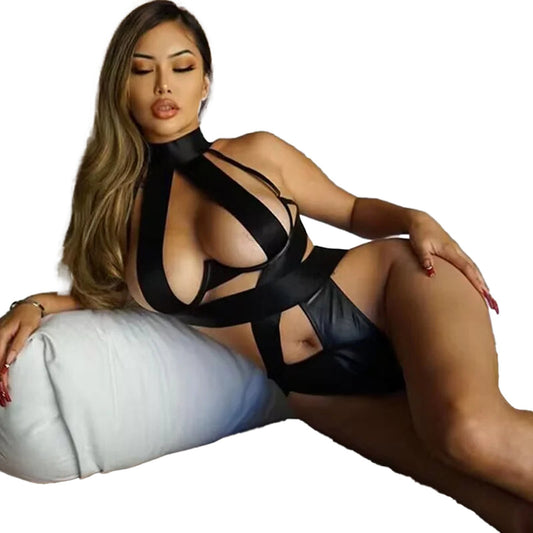 Sexy Bandage Lingerie Bodysuit For Women