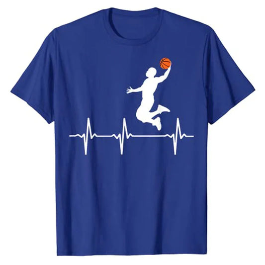 Basketball Heartbeat Shirt Trendy Style