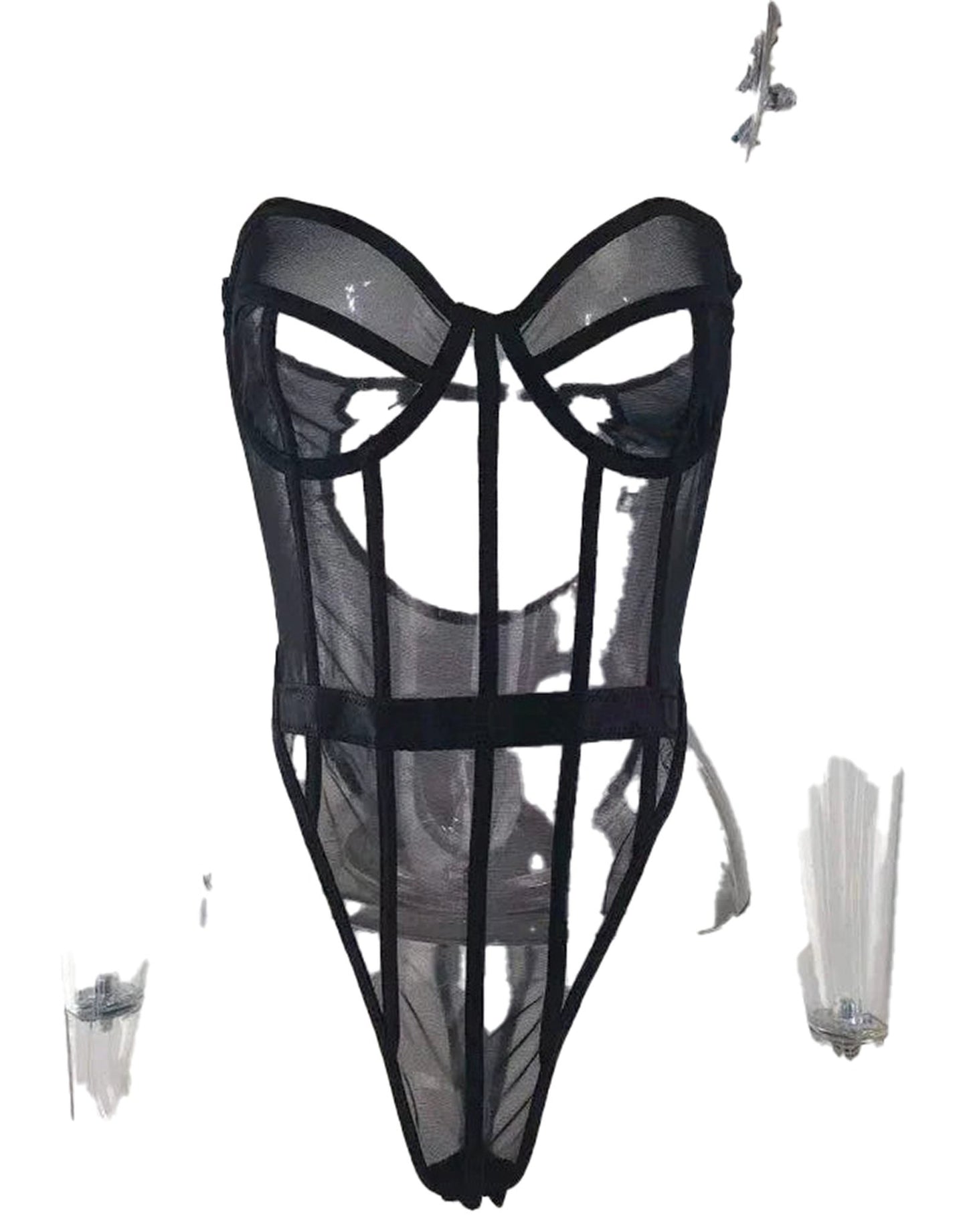 Sexy Mesh Bodysuit Lingerie For Trendsetters