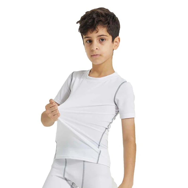 Boys Compression Shirt For Active Kids