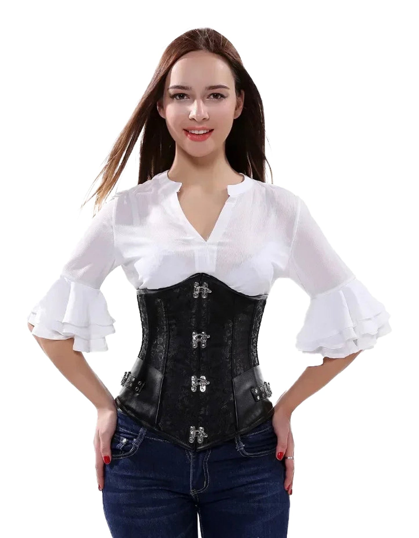 Steampunk Underbust Corset For Women