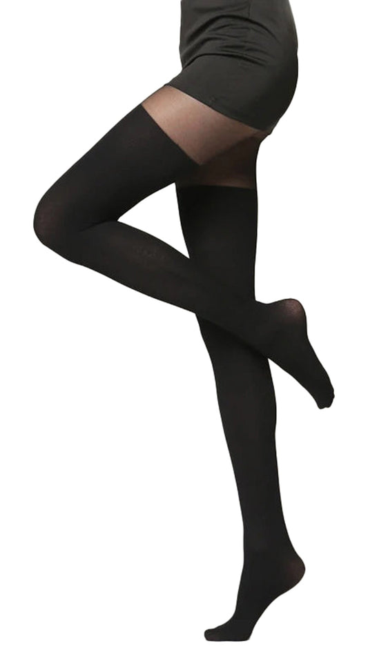 Faux Thigh High Tights For Women