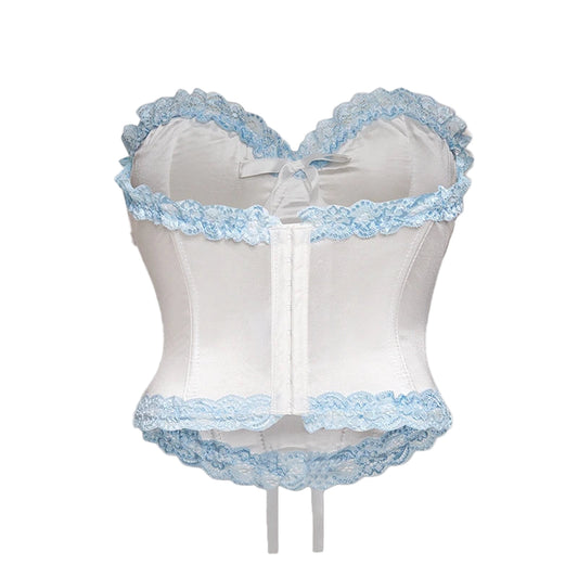 Strapless Mesh Corset For Women