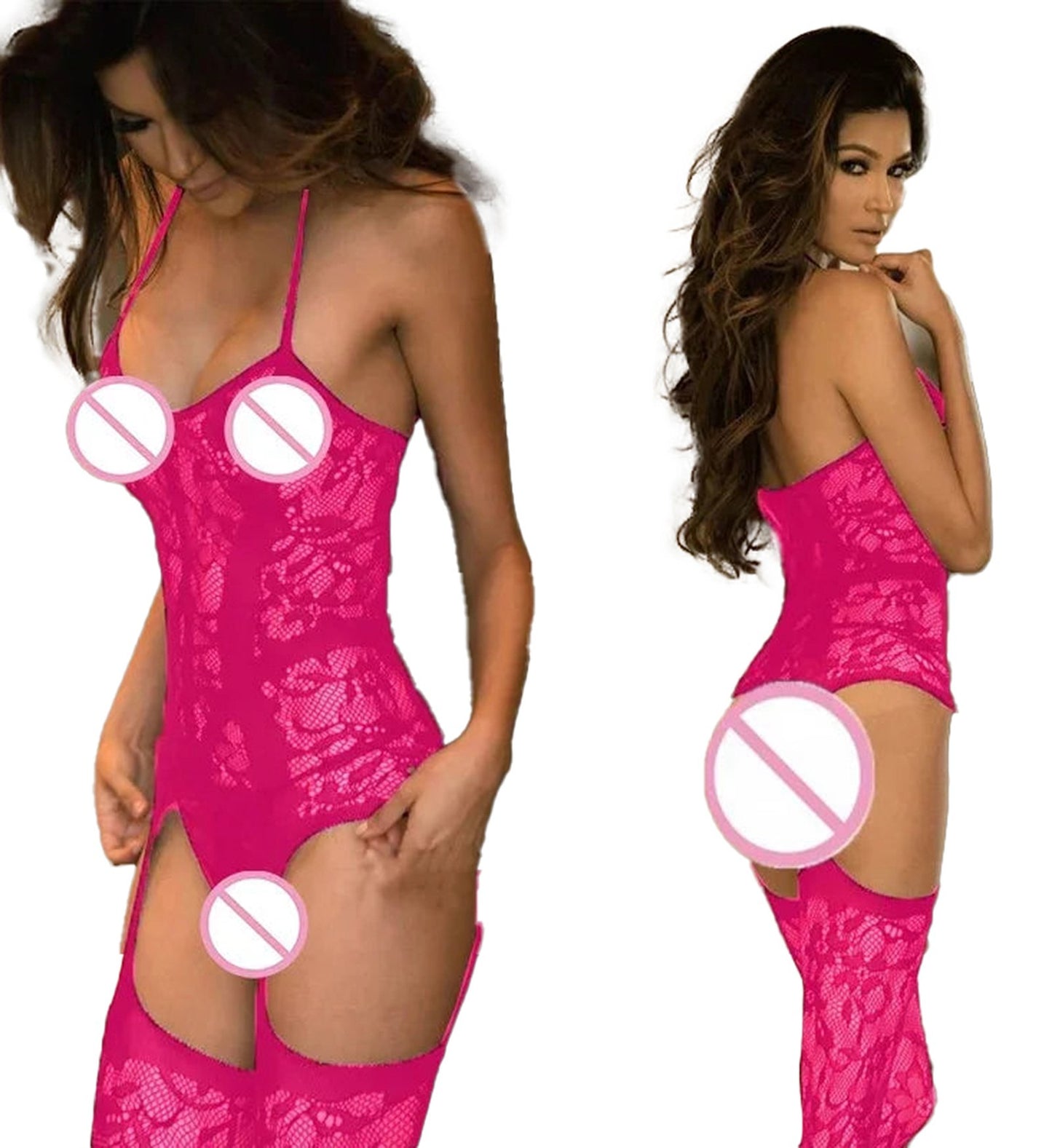 Red Erotic Lingerie For Women Teddy