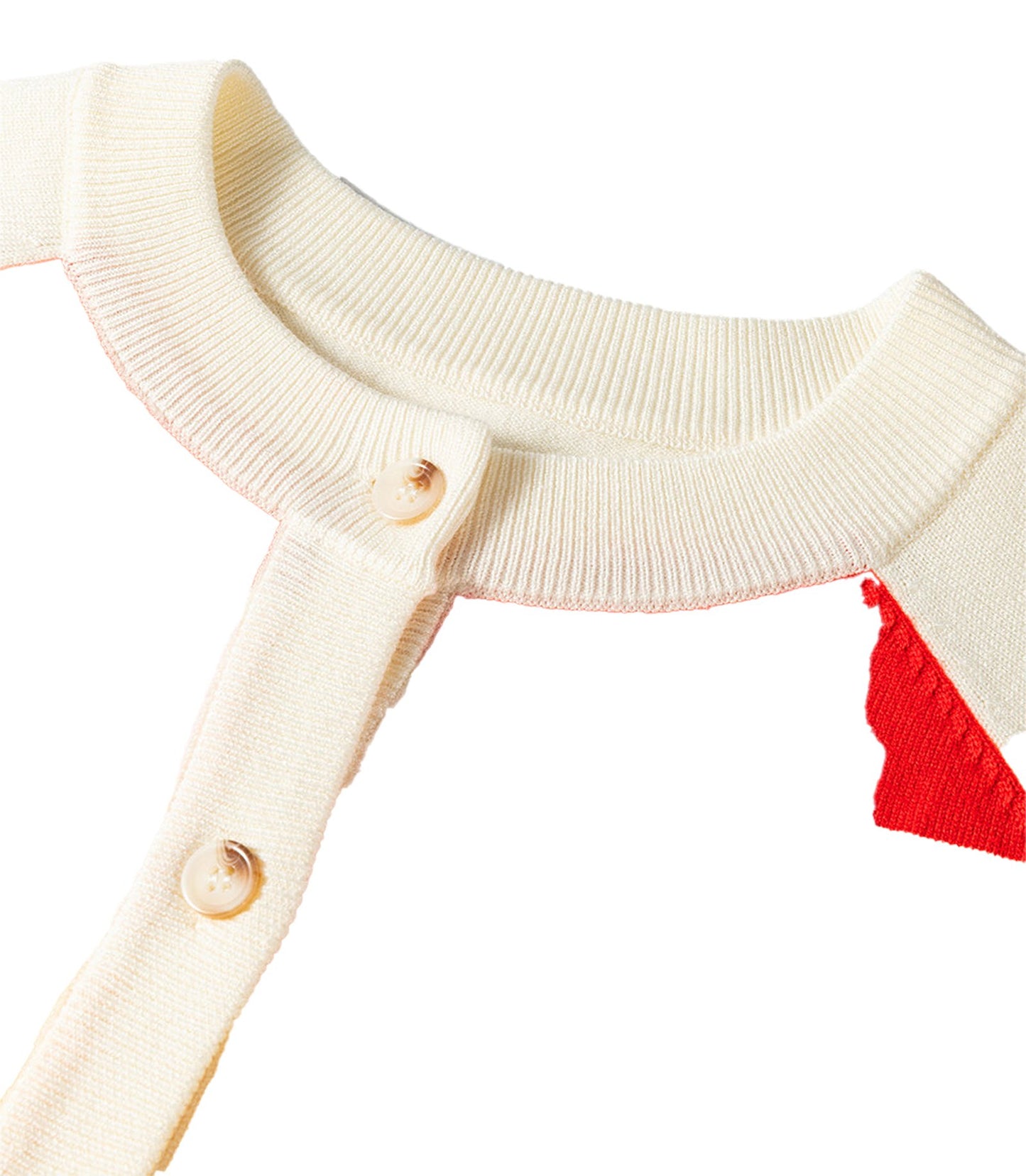 Colorful Stripe Button Front Cardigan