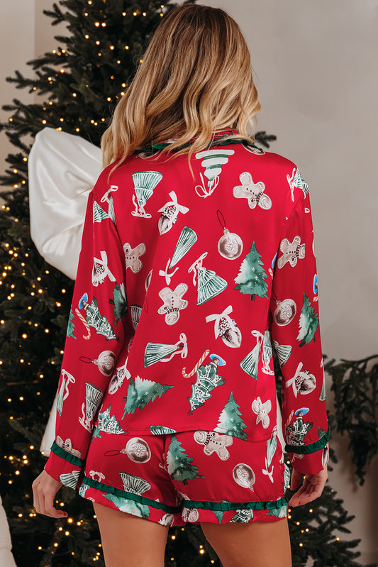 Womens Christmas Pajama Set For Comfort