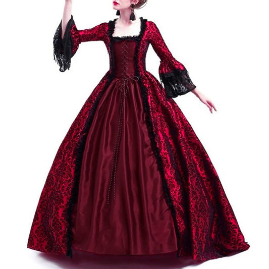 Medieval Victorian Ball Gown Corset Dress