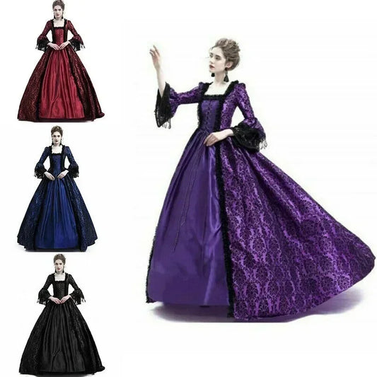 Medieval Victorian Dress For Women Corset