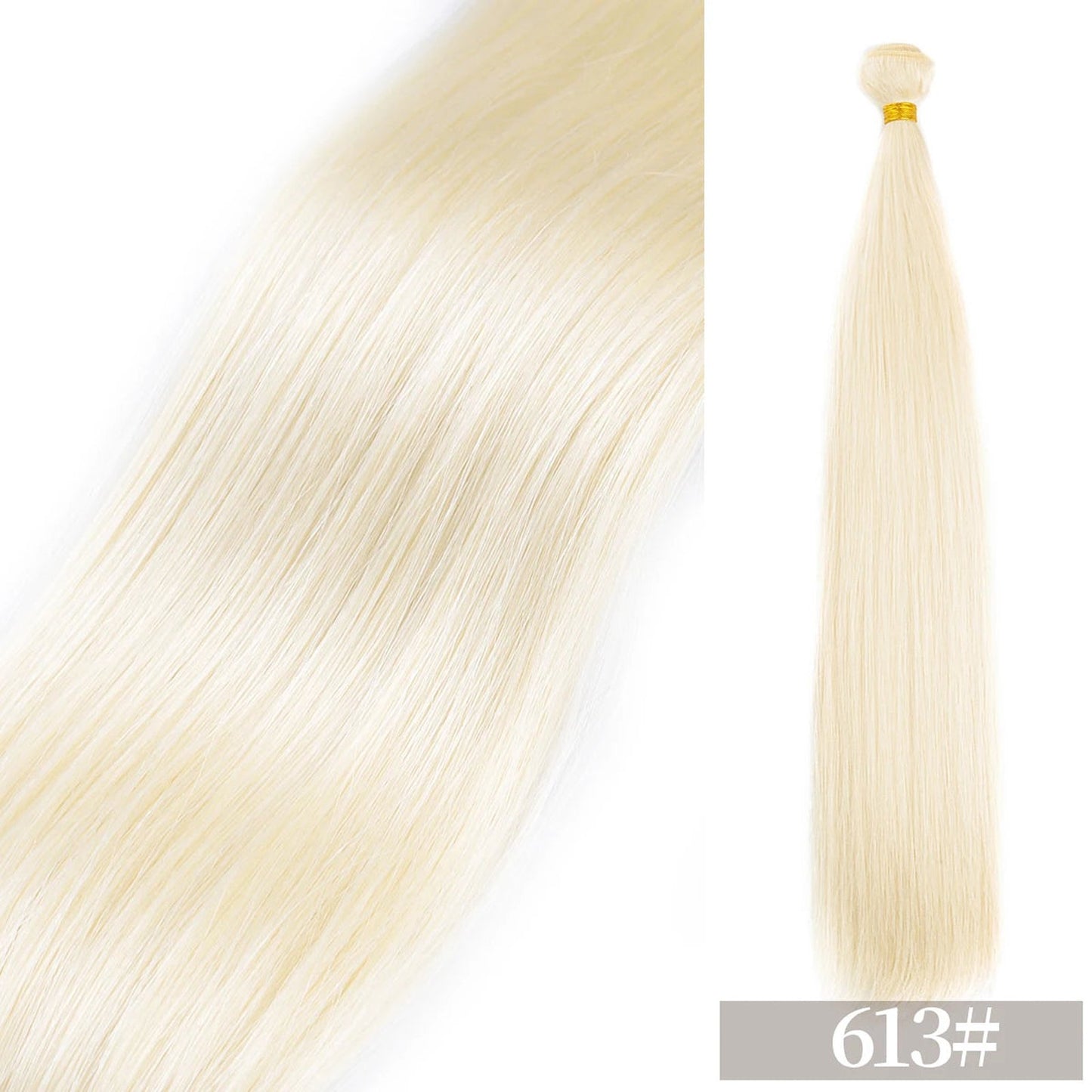 LuckeLadybug LLC Ombre blonde straight hair bundles for stunning hairstyles and versatile looks