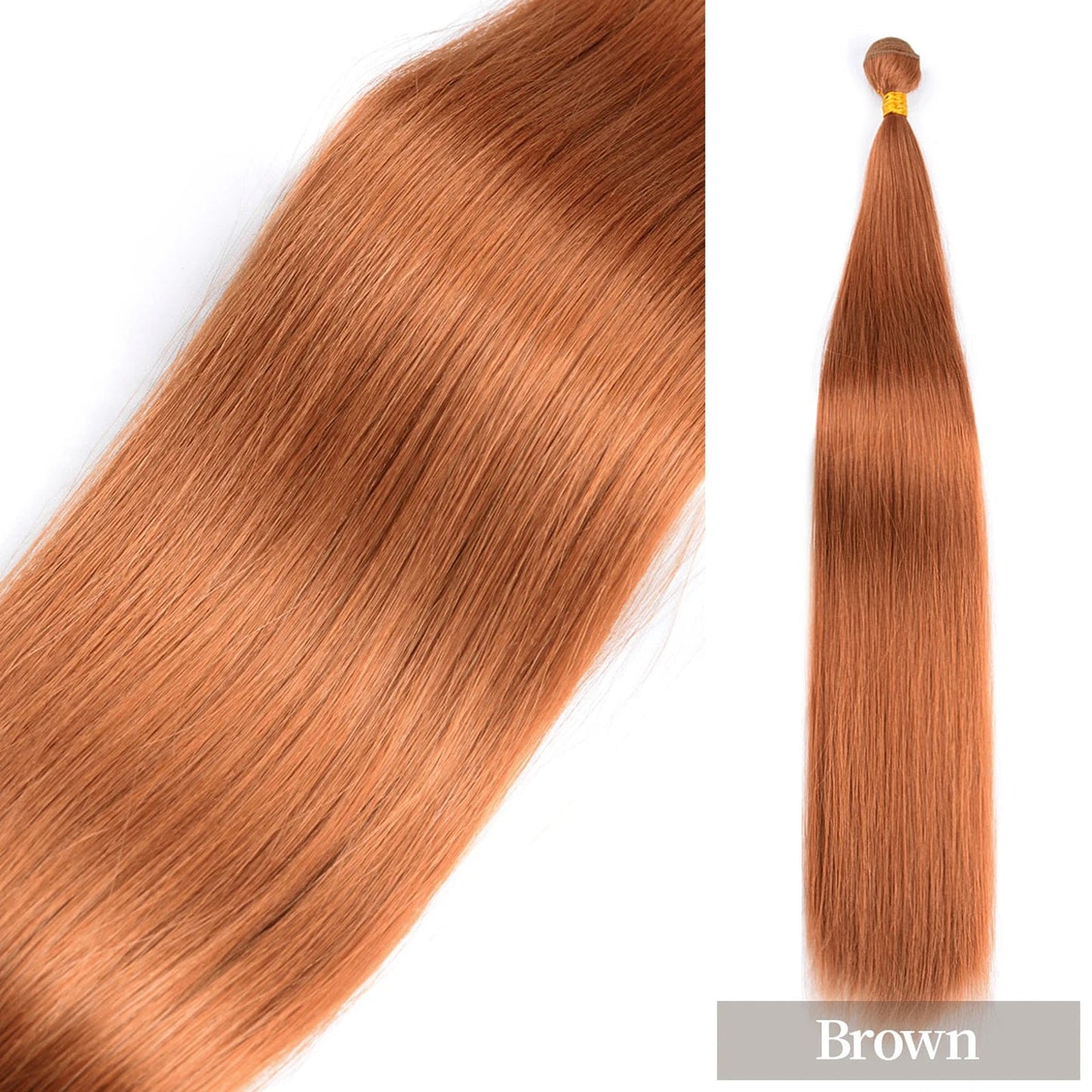 LuckeLadybug LLC Ombre blonde straight hair bundles with a silky finish for stylish looks