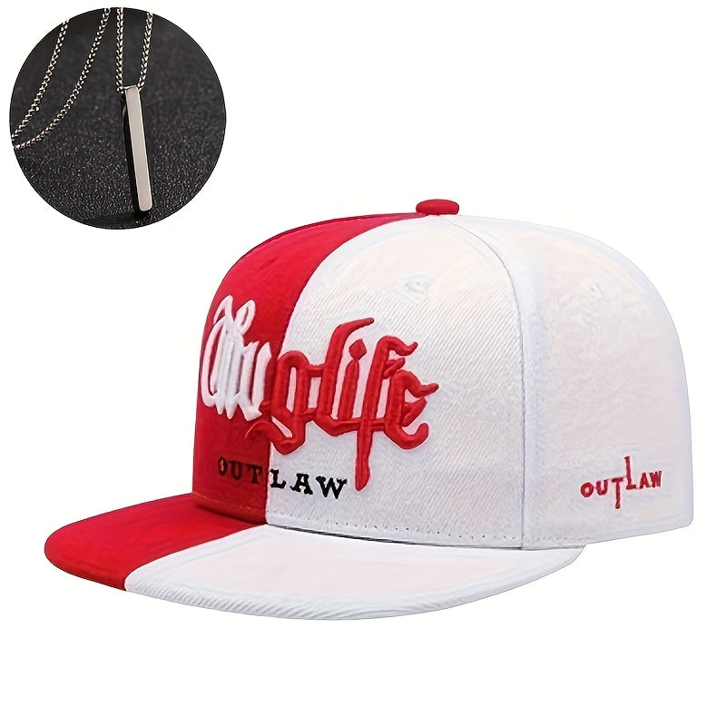 LuckeLadybug LLC Outlaw Hip Hop Hat and Necklace Set featuring vibrant colors and stylish design