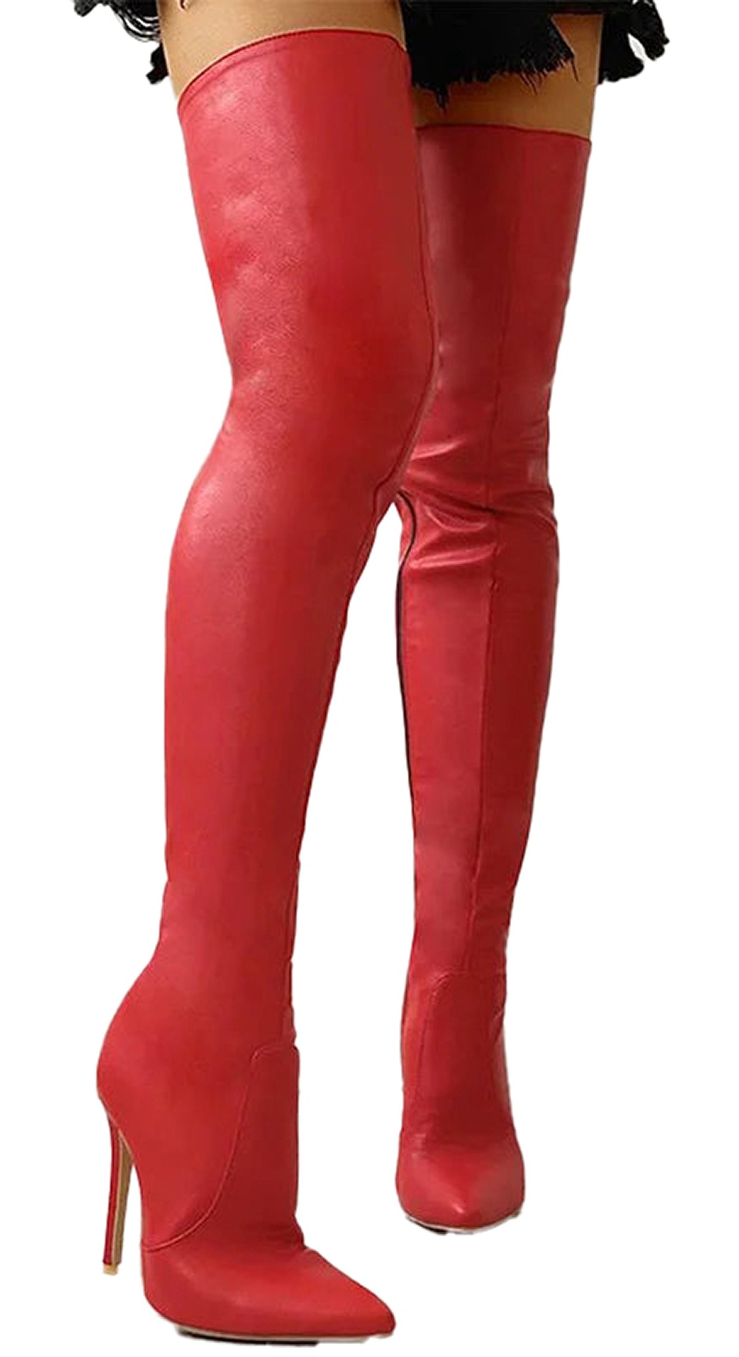 Over The Knee High Heel Boots