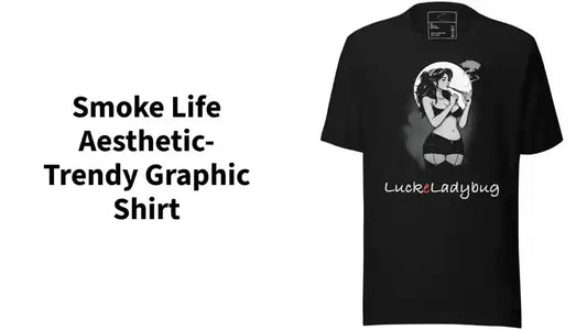 Smoke Life Aesthetic- Trendy Graphic Shirt by@Outfy