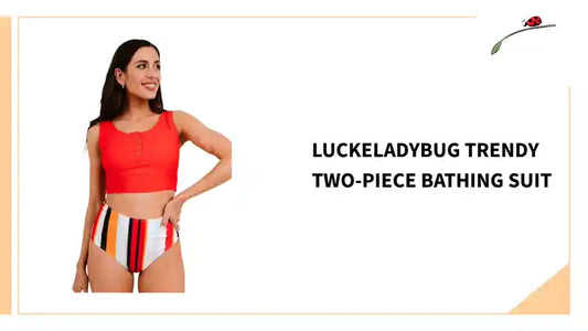 LuckeLadybug Trendy Two-Piece Bathing Suit by@Outfy
