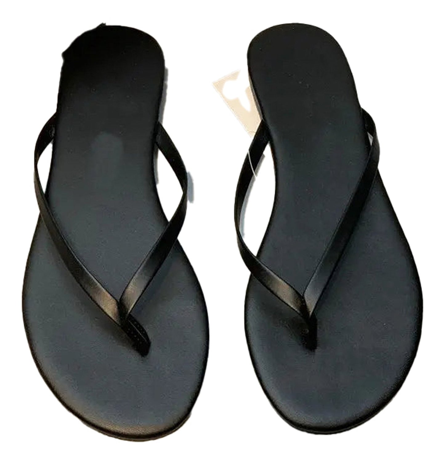 LuckeLadybug LLC women's comfortable flip flops in black with sleek design for everyday wear