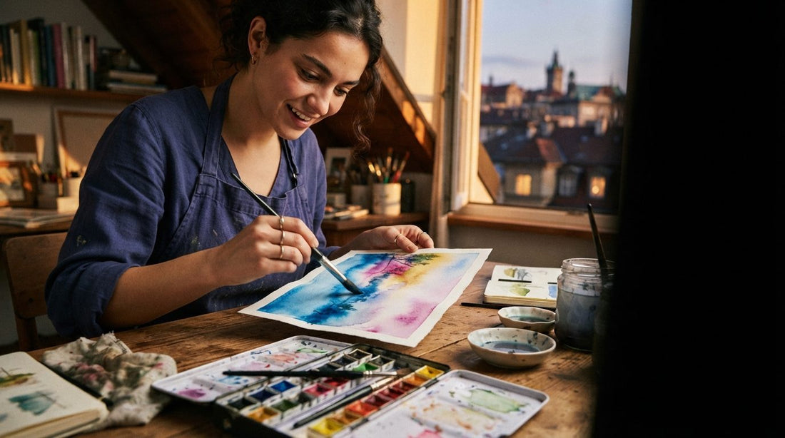How to Choose and Use Your First Watercolor Set