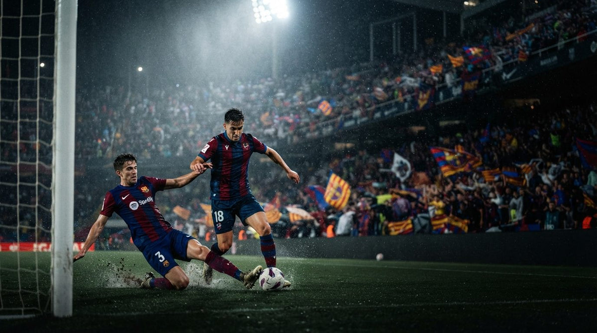 Analyzing the Tactical Dynamics and History of Levante – Barcelone