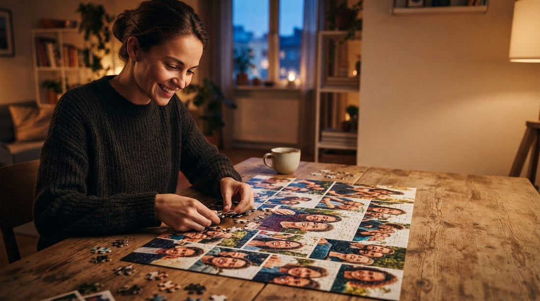 Why Assembling a Personalized Photo Puzzle Boosts Mental Well-Being and Connection