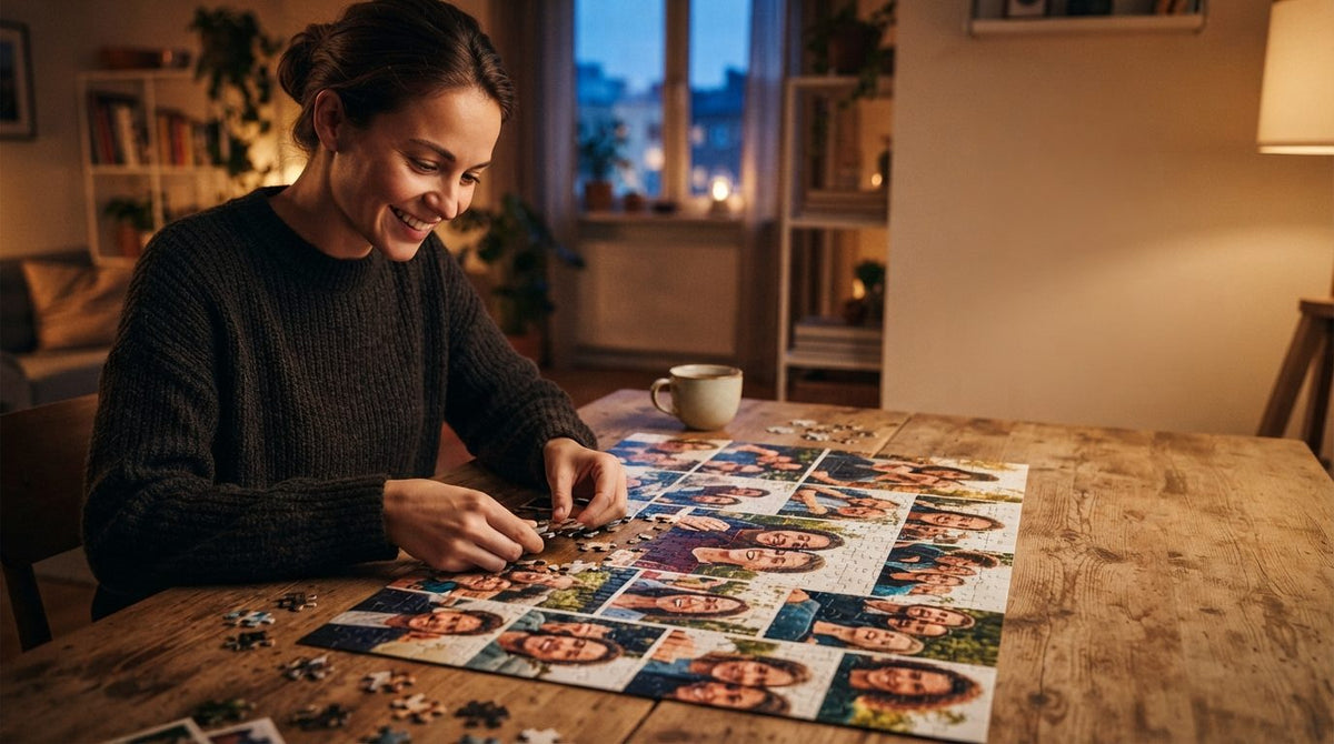 Why Assembling a Personalized Photo Puzzle Boosts Mental Well-Being and Connection