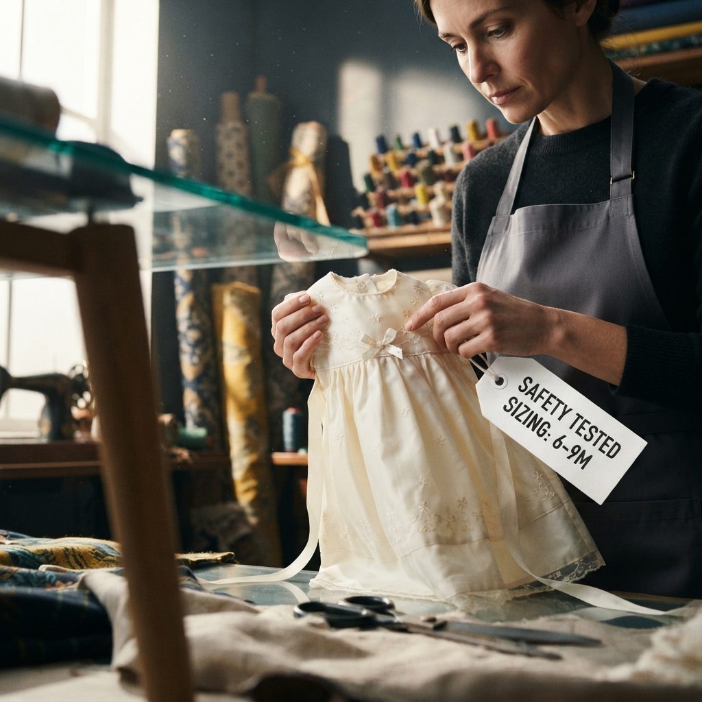 Dresses: Navigating Infant Textile Safety and Sizing Standards for Special Occasion Apparel