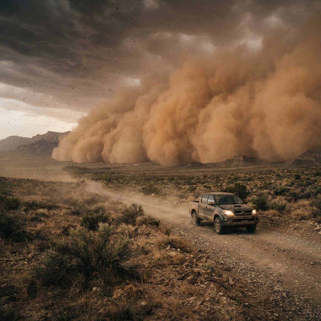 Navigating the Elements: Essential Safety and Health Strategies During a Dust Storm