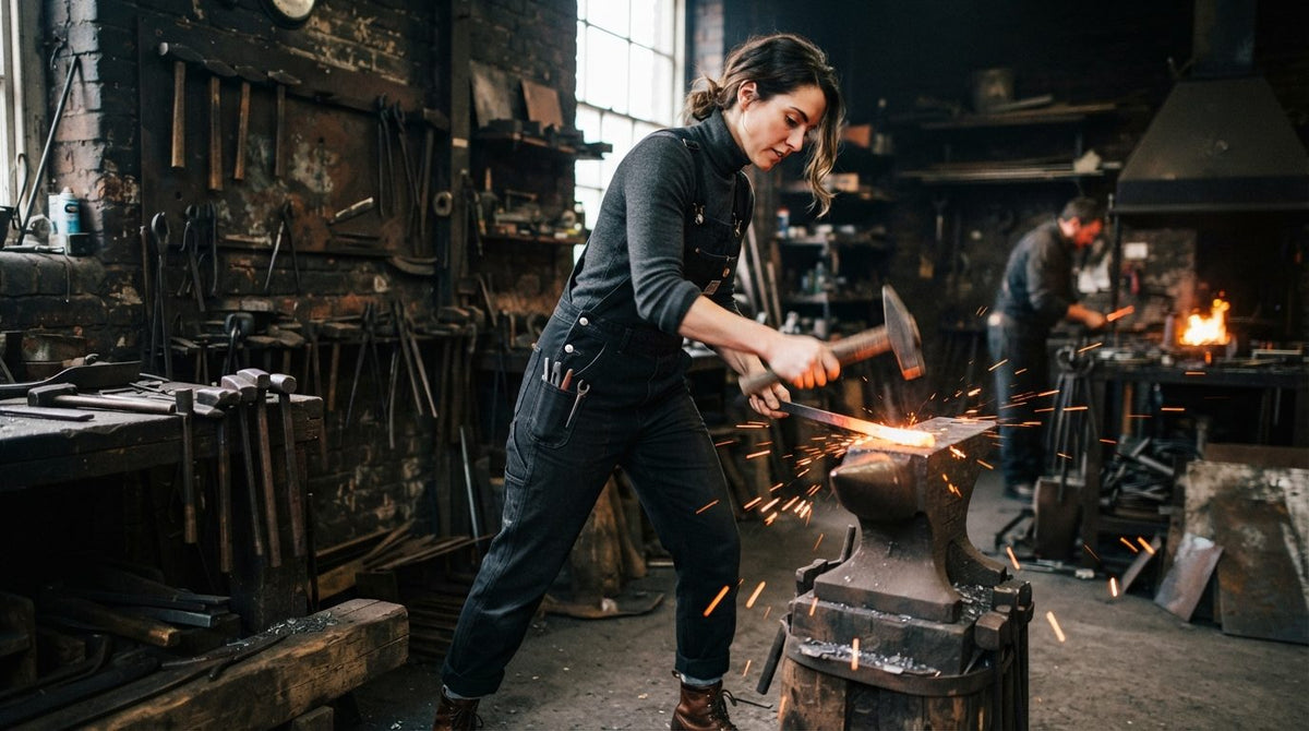 How to Style Modern Dungarees: The Ultimate Guide to Black Denim Workwear