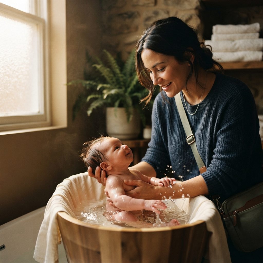 Crossbodys: Essential Guide to Creating a Safe and Relaxing Bath Routine for Your Newborn