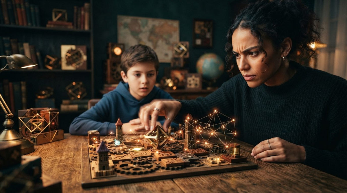 Puzzle: Unlocking Cognitive Growth Through Spatial Reasoning and Tactile Board Games