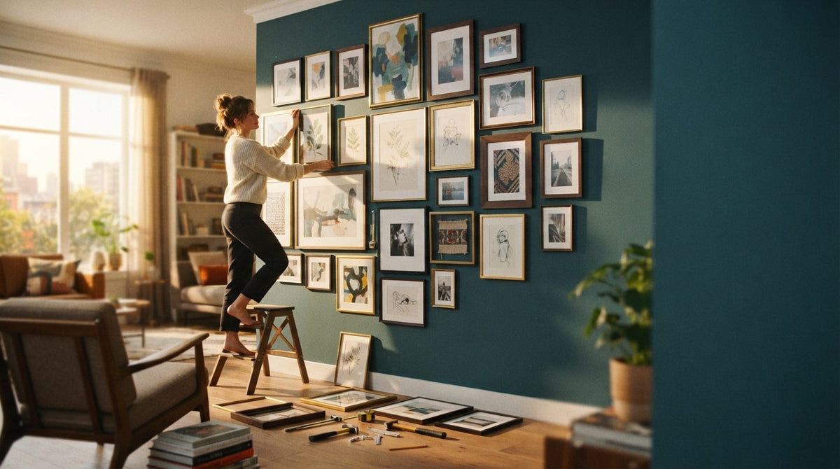 How to Design a Stunning Gallery Wall Using the Perfect Picture frame set