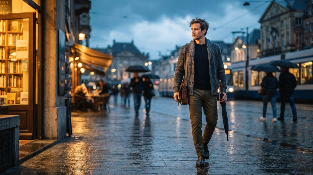 Mastering Transitional Style With the Modern Men's Cardigan