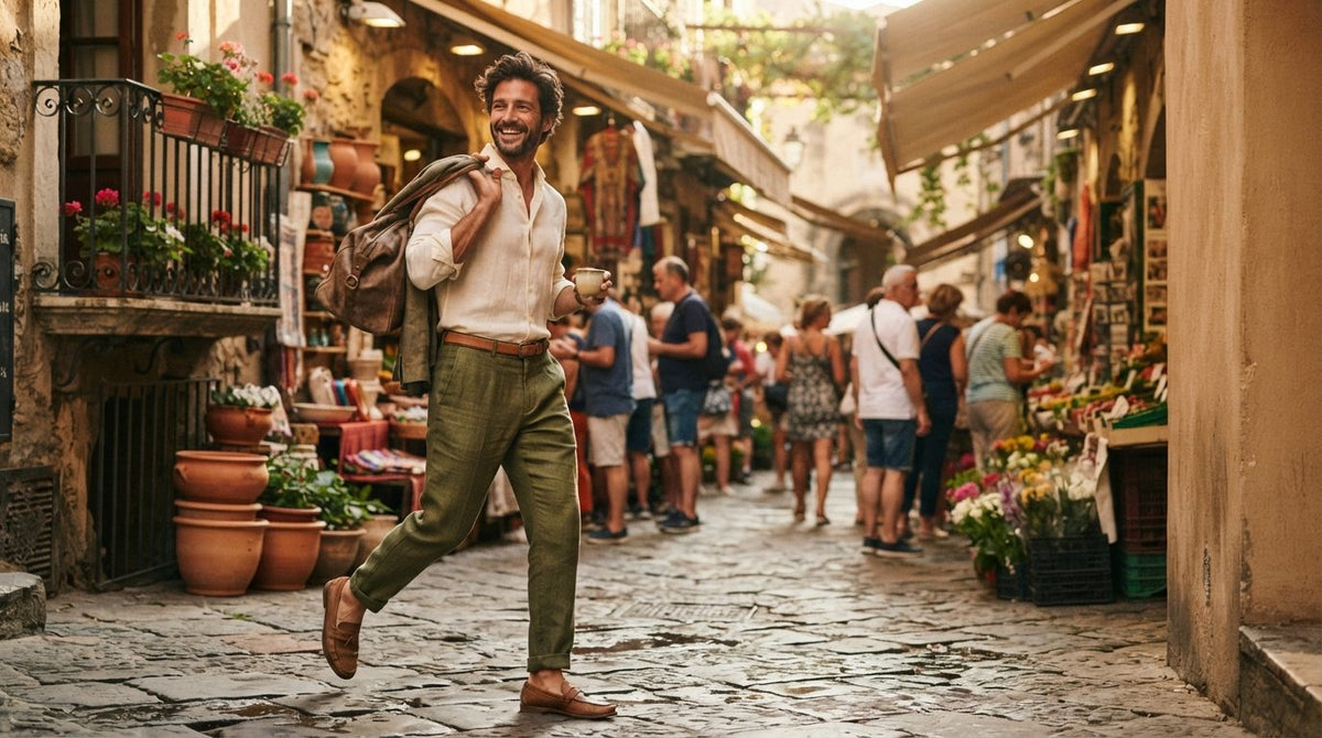 Mastering Warm-Weather Style with Breathable Cotton Linen Pants