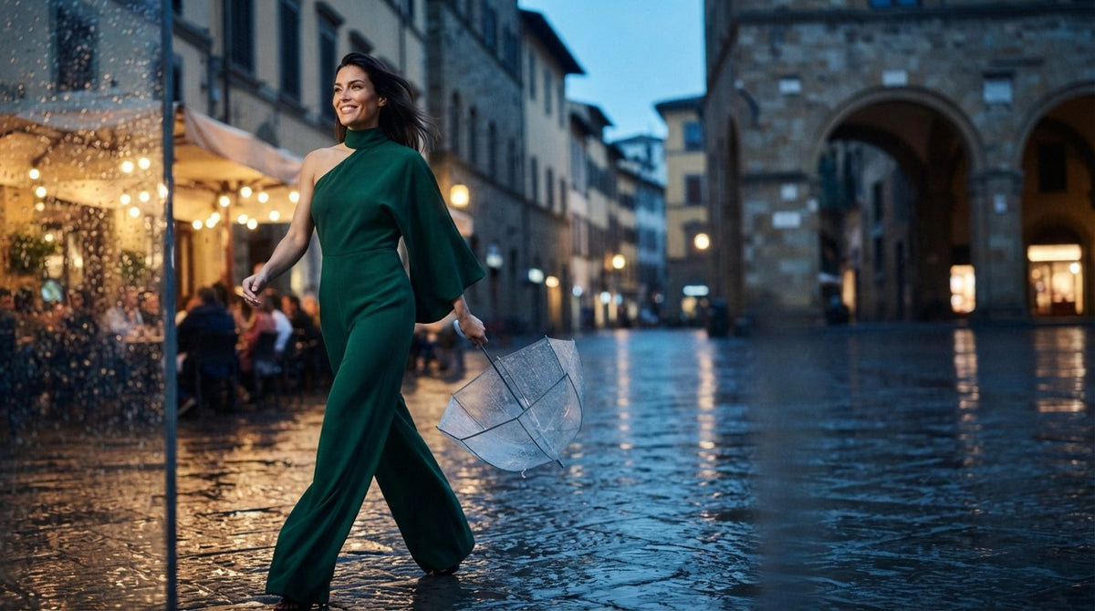 How to Style the Modern Asymmetrical High Neck Wide Leg Jumpsuit for Any Occasion