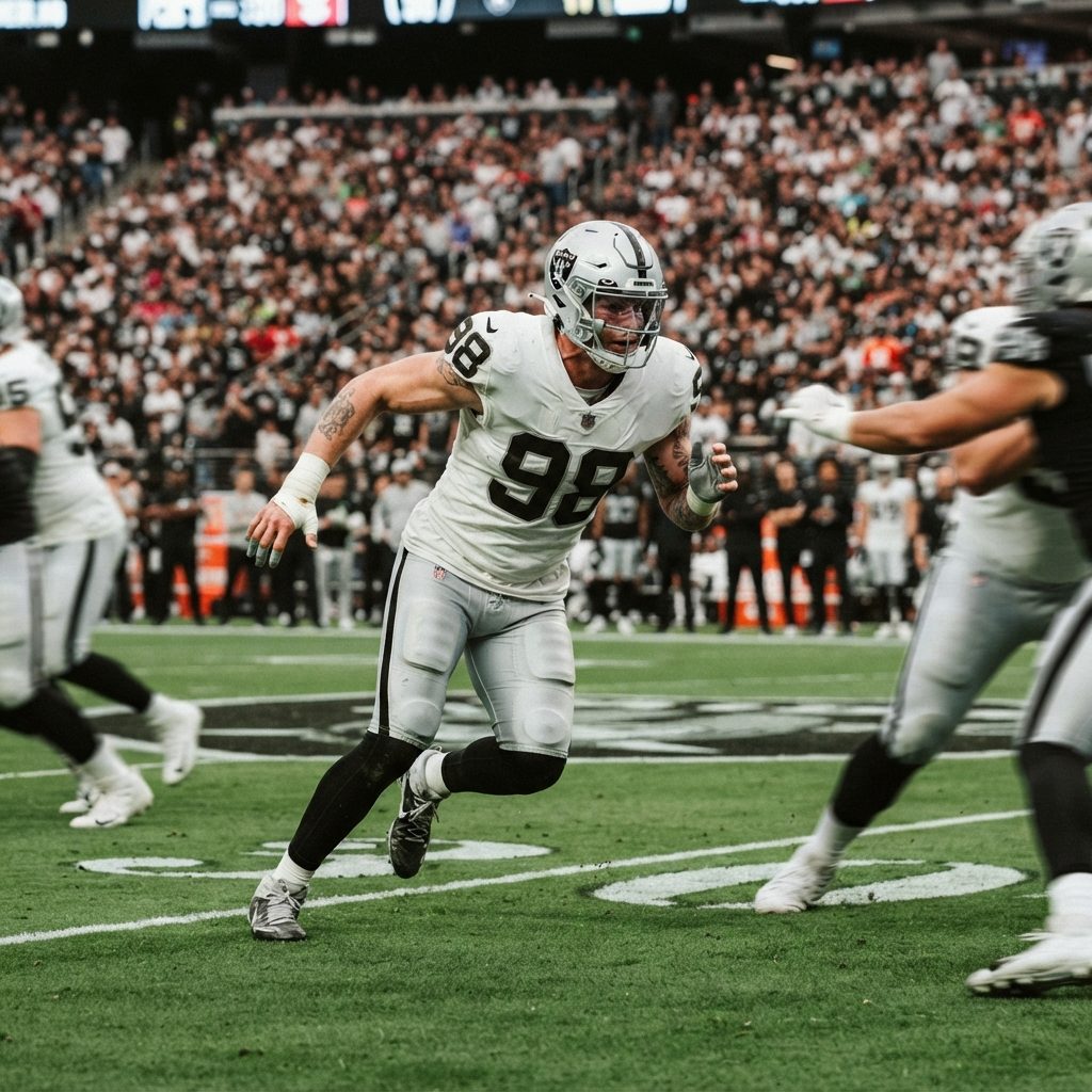 The Anatomy of an Elite Pass Rusher: How Maxx Crosby Redefined Defensive Dominance