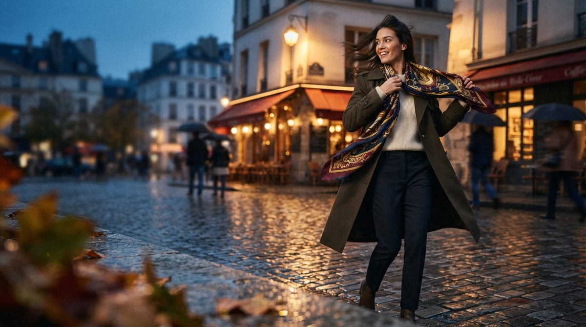 Mastering the Art of Styling the Classic Silk Scarf for Every Season