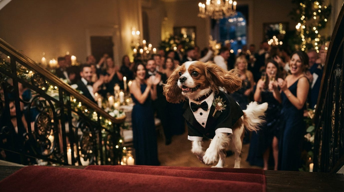 Dressing Your Dog in a Canine Tuxedo for Special Celebrations