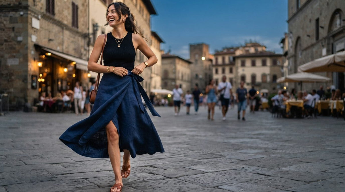 Why the High-Waisted Wrap Skirt is Your Wardrobe's Best Kept Secret