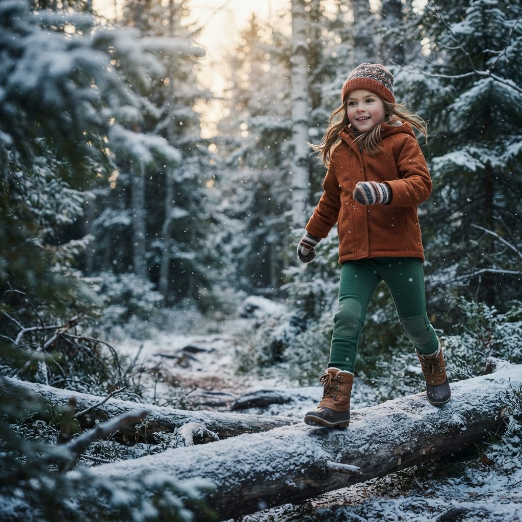 Navigating the Comfort and Durability of Winter Leggings for Children