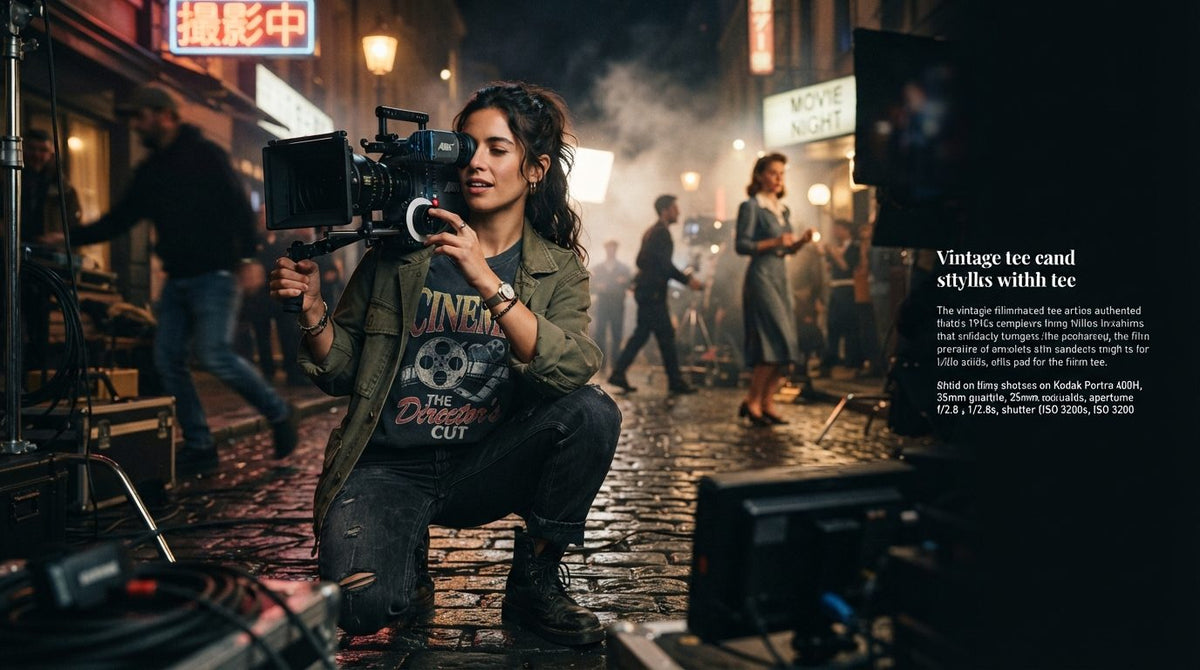 Shirt: Why the Vintage Director Graphic Tee is Modern Cinema’s Ultimate Style Staple