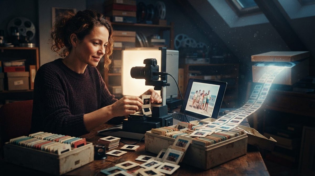 How to Digitize and Preserve Your Vintage Slides for Future Generations
