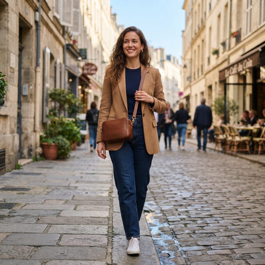The Minimalist Silhouette: Styling Long Sleeve Bodysuits with Essential Crossbodys